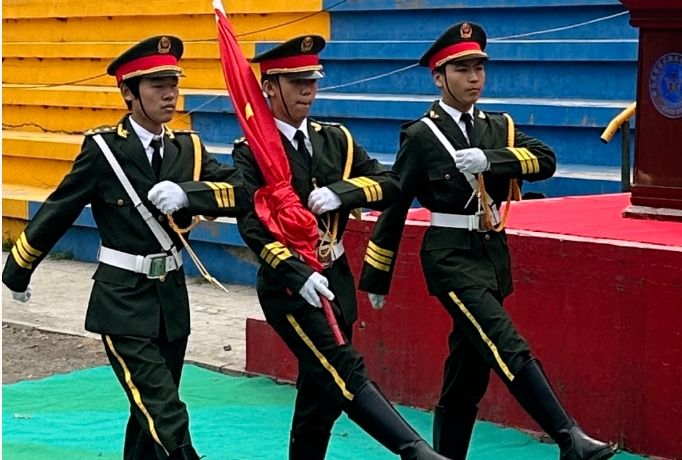喜迎中秋，欢度国庆|济南应用技术学校举行师生同唱红歌比赛