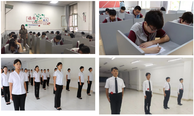 济南应用技术职业中等专业学校举行本学期期末考试