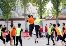 “篮”不住的风采——我校2019第一届校园篮球赛开幕