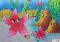 15级学生简笔画精彩作品