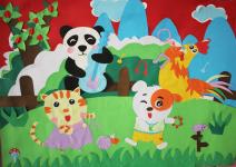 我校成功举办学前教育专业绘画作品展